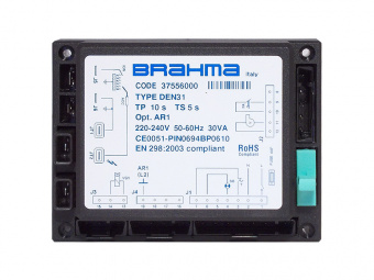 Блок управления горением Brahma DMN31 10 5 E TYPE 001 REV.01, 37546050